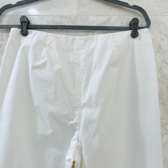 LAFAYETTE 148 {8} Crop Pant Skinny White Chrystie - Picture 7 of 7